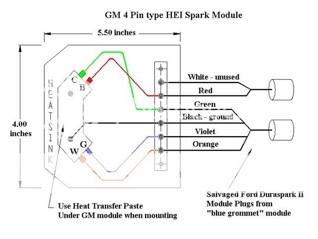 Ford Hei Coil Wiring - Wiring Diagram